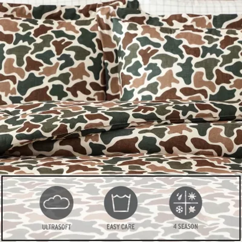 Eddie Bauer Mod Camo Easy Care Comforter Set