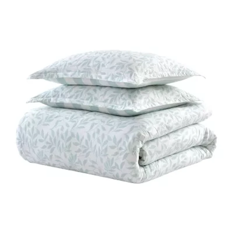 Martha Stewart Copper Vines Easy Care Duvet Cover Set