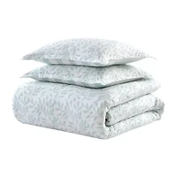 Martha Stewart Copper Vines Easy Care Duvet Cover Set