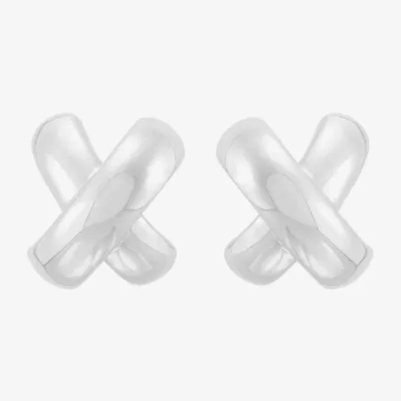 Limited Quantities! Sterling Silver 18mm Stud Earrings