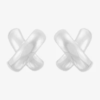 Limited Quantities! Sterling Silver 18mm Stud Earrings