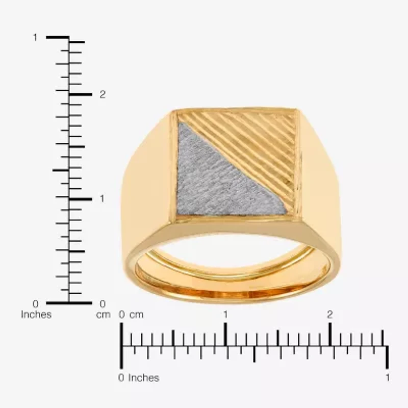 Limited Quantities! Mens 10K Gold Signet Ring