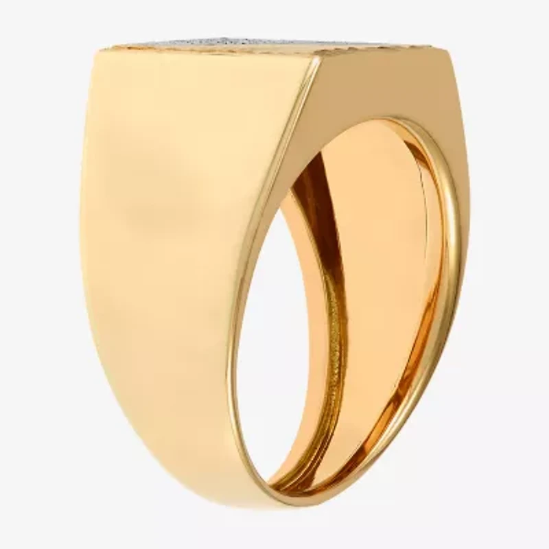 Limited Quantities! Mens 10K Gold Signet Ring