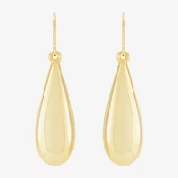 Limited Quantities! Womens 10K Gold Drop Earrings