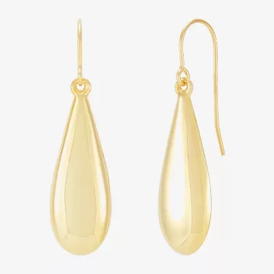 Limited Quantities! Womens 10K Gold Drop Earrings