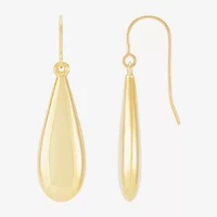Limited Quantities! Womens 10K Gold Drop Earrings