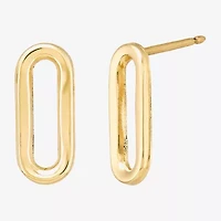 Limited Quantities! 10K Gold 13.8mm Stud Earrings