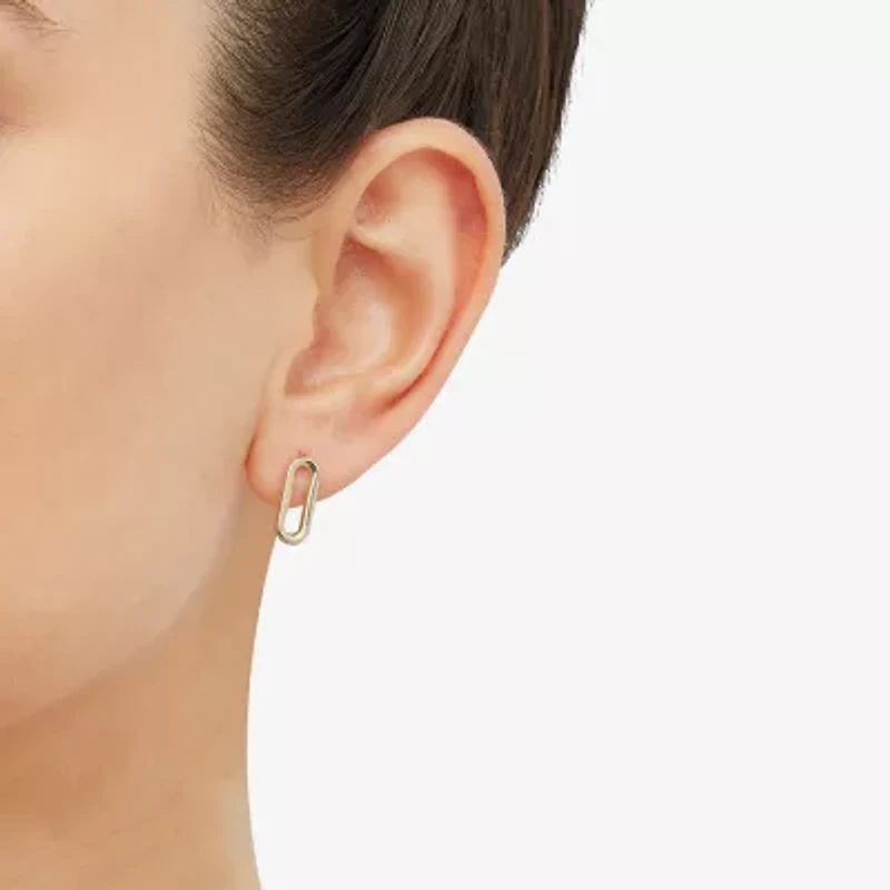 Limited Quantities! 10K Gold 13.8mm Stud Earrings