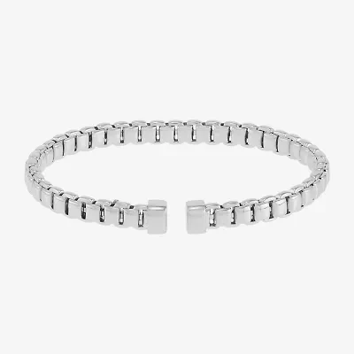 Limited Quantities! Womens 14K White Gold Bangle Bracelet