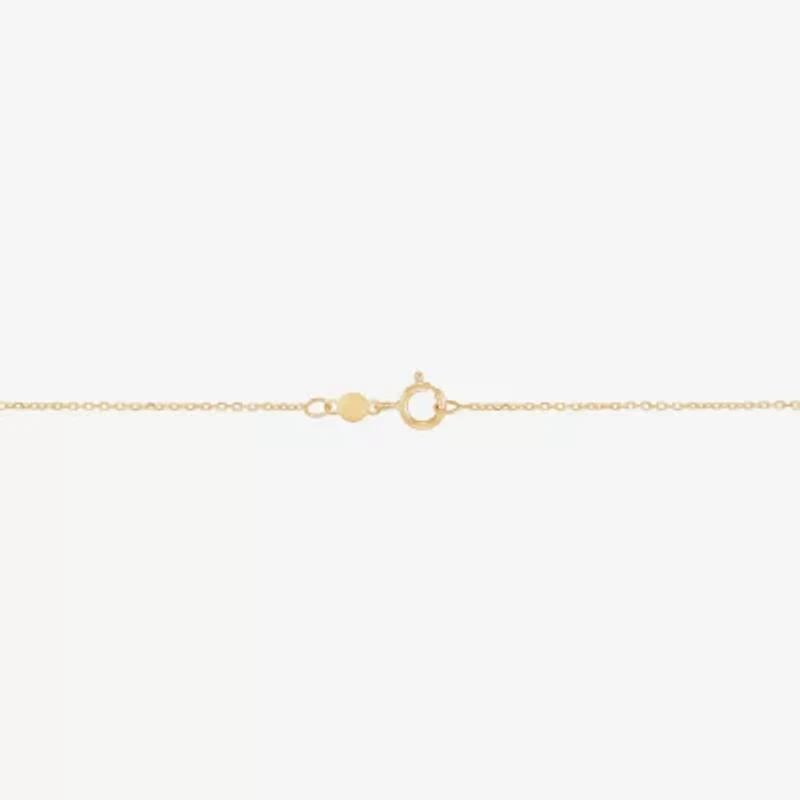 Limited Quantities! Womens 14K Gold Cross 18 Inch Pendant Necklace