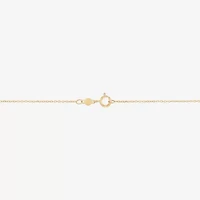 Limited Quantities! Womens 14K Gold Cross 18 Inch Pendant Necklace