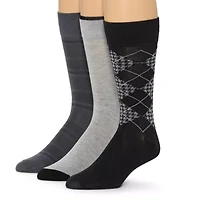 Stafford Mens 3 Pair Crew Socks
