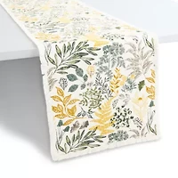 Linden Street Arbor Leaves Table Runner