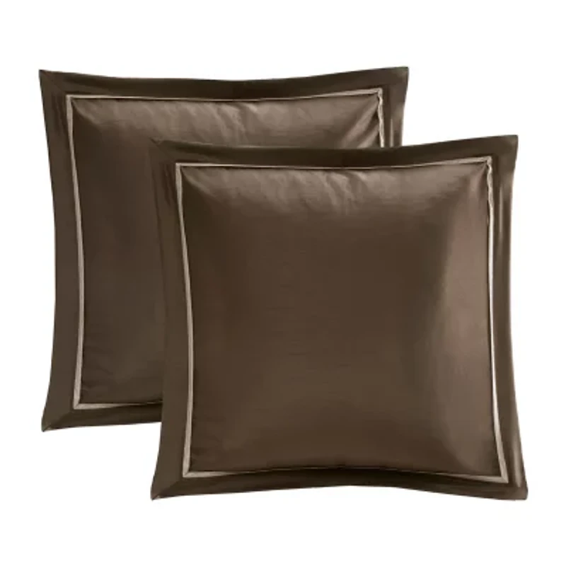 Madison Park Essentials Parker Jacquard Embroidered 24-pc. Complete Bedding Set with Sheets and Window Treatments