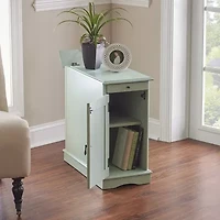 Butler Storage Chairside Table