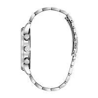 Bulova Mens Chronograph Silver Tone Stainless Steel Bracelet Watch 96a210