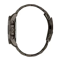 Bulova Mens Chronograph Gray Stainless Steel Bracelet Watch 98a249