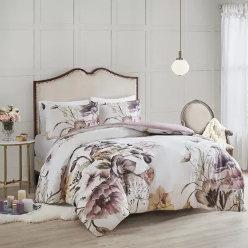 Madison Park Gisele 3-pc. Floral Duvet Cover Set