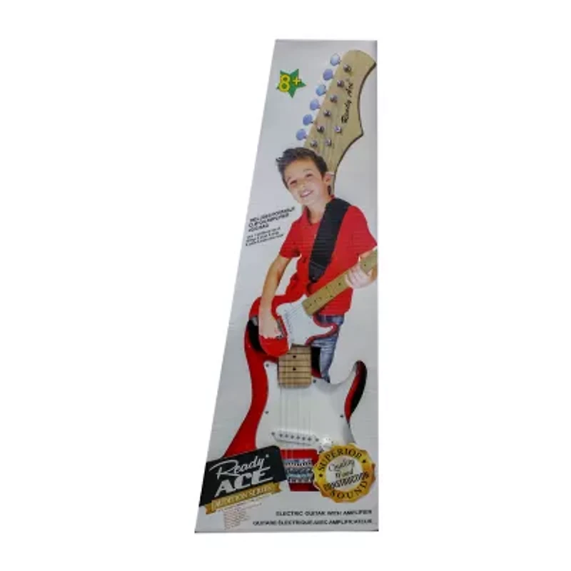 Ready Ace 31" Electric Guitar With 3 Watt Amplifier Musical Instrument
