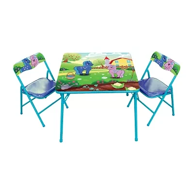 Gener8 Gener8 Pony Table & Chairs 3-pc. Table & Chair Set