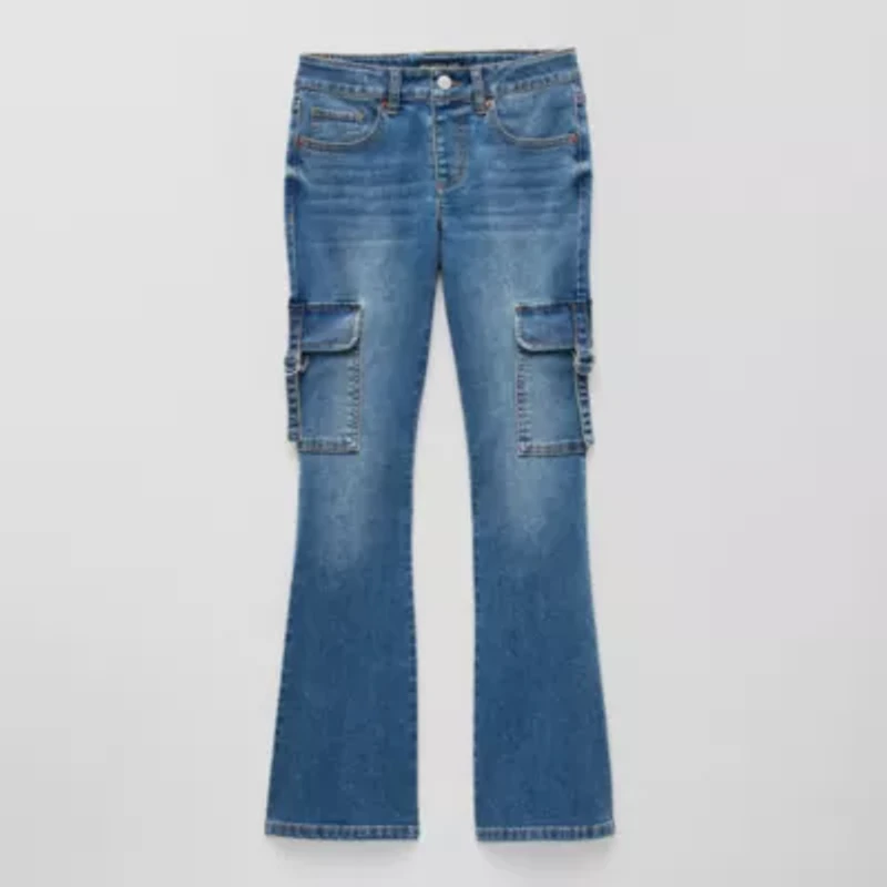 Vanilla Star Little & Big Kid Girls Flare Leg Jean