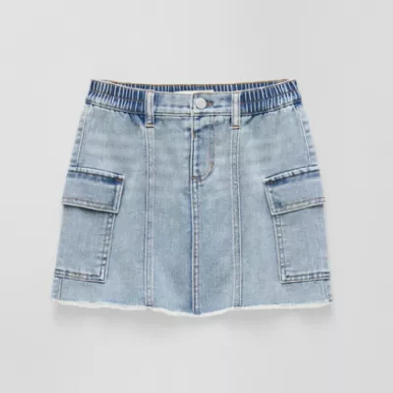 Vanilla Star Big Kid Girls Mid Rise Skort