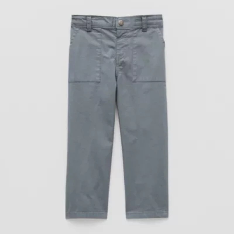 Okie Dokie Toddler & Little Boys Straight Relaxed Fit Pull-On Pant
