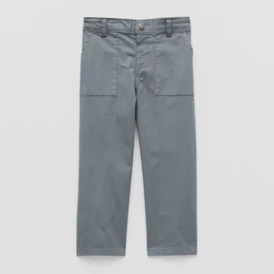 Okie Dokie Toddler & Little Boys Straight Relaxed Fit Pull-On Pant
