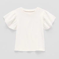 Okie Dokie Toddler & Little Girls Round Neck Short Sleeve T-Shirt