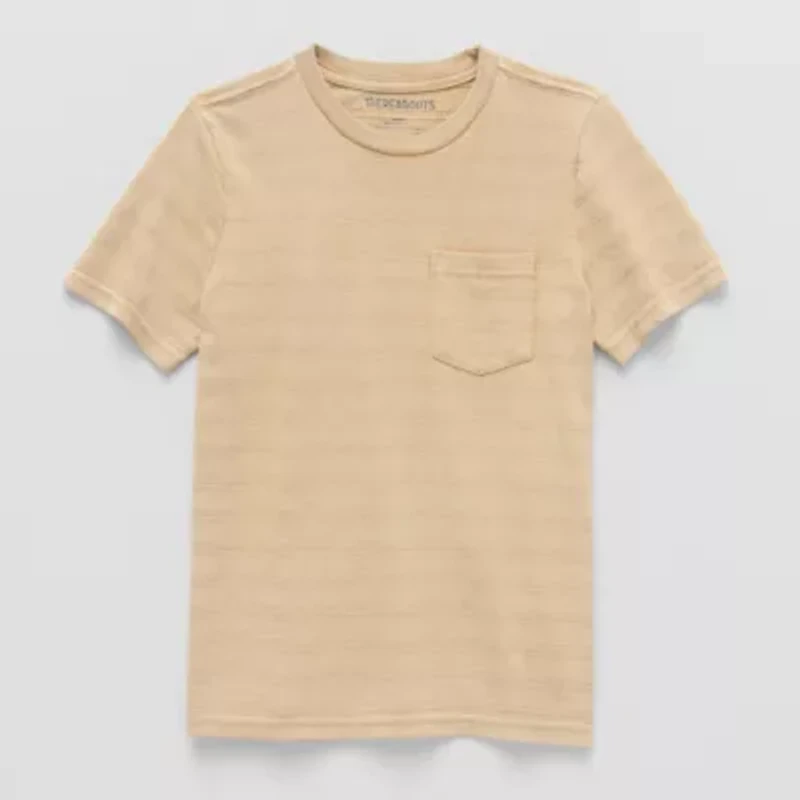 Thereabouts Little & Big Kid Boys Crew Neck Short Sleeve T-Shirt