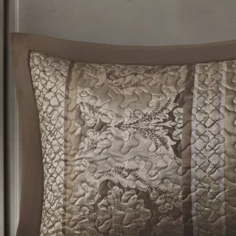 Madison Park Venetian 5 Piece Reversible Jacquard Bedspread Set