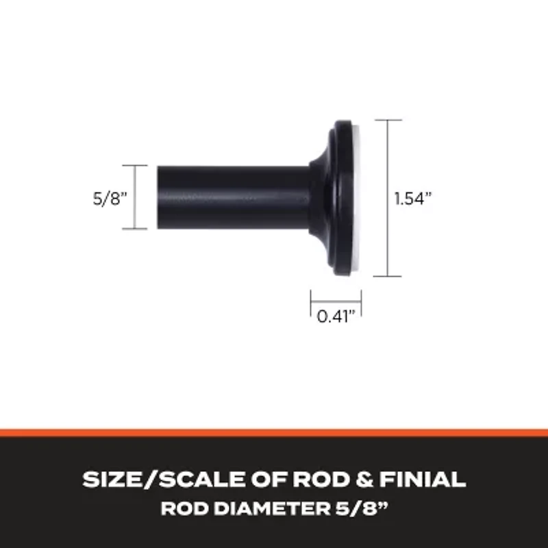 Sun Zero Blackout 5/8 Adjustable Tension Rod