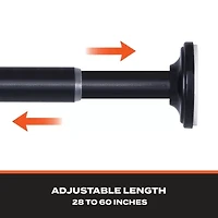 Sun Zero Blackout 5/8 Adjustable Tension Rod