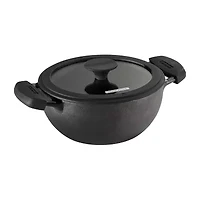 Tramontina Pre-Seasoned Cast Iron 2.3-qt. Kadai