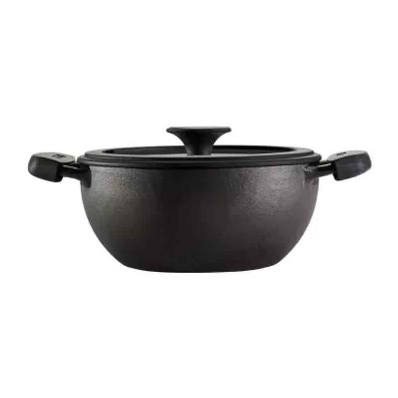 Tramontina Pre-Seasoned Cast Iron 2.3-qt. Kadai