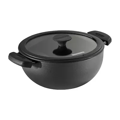 Tramontina Pre-Seasoned Cast Iron 3.9-qt. Kadai