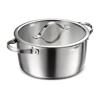 Tramontina Tempo Tri-Ply Stainless Steel 5-qt. Dutch Oven