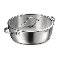 Tramontina Stainless Steel 6-qt. Braising Pan