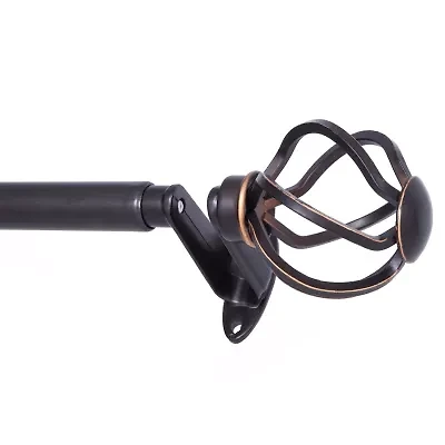 Sun Zero Room Darkening Cage 3/4 Curtain Rod