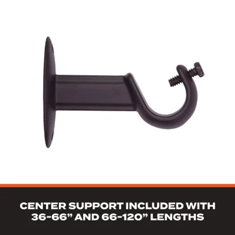 Sun Zero Room Darkening Cage 3/4 Curtain Rod