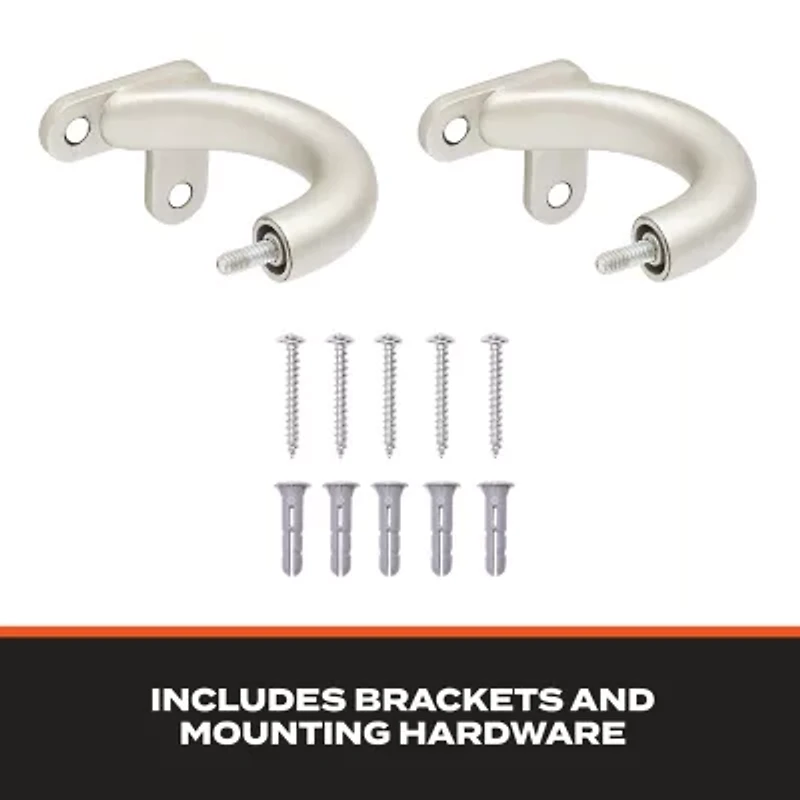 Sun Zero Wrap Around 3/4 Adjustable Curtain Rod