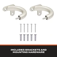 Sun Zero Wrap Around 3/4 Adjustable Curtain Rod