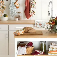 Martha Stewart Woodland Harvest 2-pc. Kitchen Towel Set
