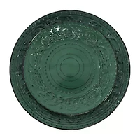 Elama Malibu Sea Glass 16 Piece Dg 16-pc. Stoneware Dinnerware Set
