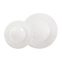 Elama Kate 16 Piece 16-pc. Porcelain Dinnerware Set