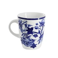 Elama Cattleya 16 Piece 16-pc. Porcelain Dinnerware Set