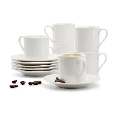 Elama Aspin 12 Piece 2.5 Ounce Espresso Cup