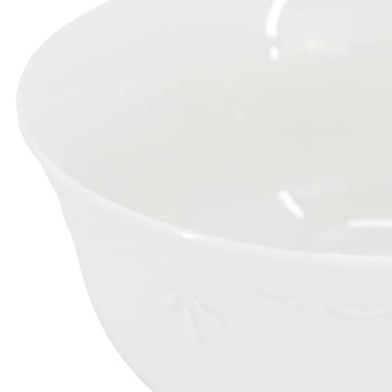 Elama Henryi 6 Piece 6.1 Inch 6-pc. Porcelain Salad Bowl