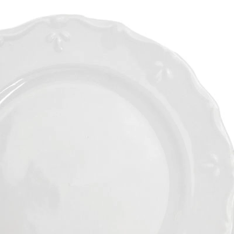 Elama Henryi 6 Piece 8.75 Inch 6-pc. Porcelain Salad Plate