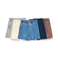 Thereabouts Little & Big Kid Boys Mid Rise Fleece Pull-On Short